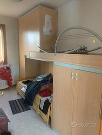 Camera con letto a castelo