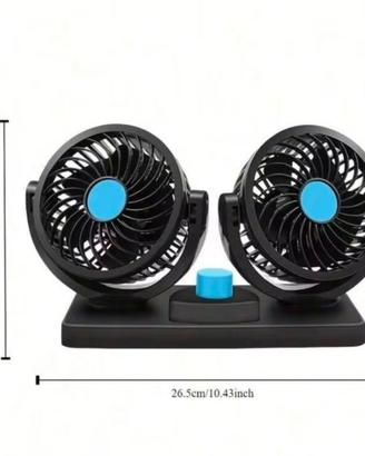 Ventilatore auto doppia ventola