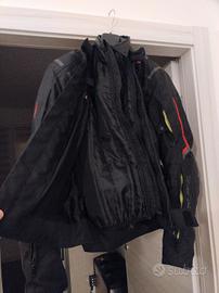 Giubbotto moto uomo alike overtrack mezza stagione