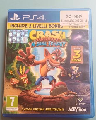 crash bandicoot n-sane trilogy ps4