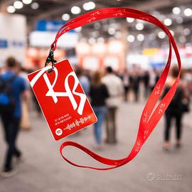 🎧 Laccetto Ray-Ban originale + badge 🔥 Nuovo