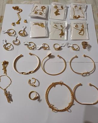 anelli collane  bracciali orecchini