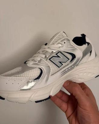 New Balance 530 bianche e blu – nuove taglia 42
