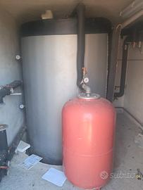 Puffer 3000L, vaso e Scambiatore