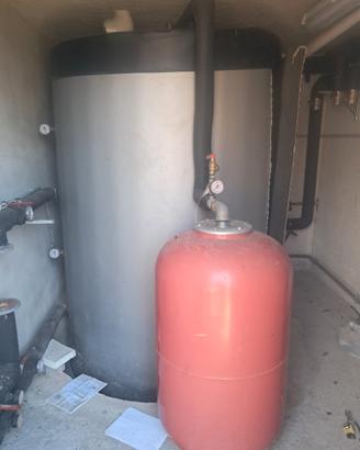 Puffer 3000L, vaso e Scambiatore