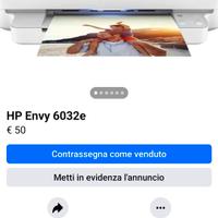 stampante hp Envy 6032e 