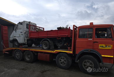 Iveco 611 Macchina operatrice 4assi+Rampe Doppie