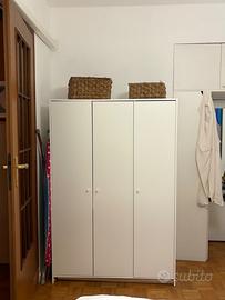 Armadio IKEA 3 porte bianco KLEPPSTAD