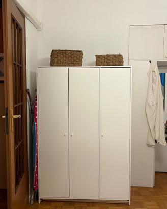 Armadio IKEA 3 porte bianco KLEPPSTAD