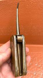 Ampolla Olio Vintage Con Becco Richiudibile