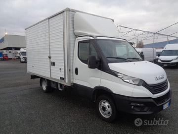 Iveco daily 35c14 box in lega con porta laterale