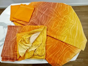 Completo matrimoniale con copripiumone