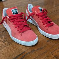Sneakers Suede Puma Rosse tg 42