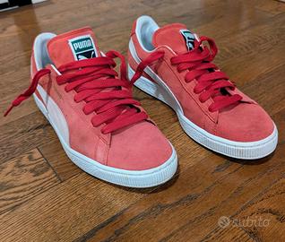 Sneakers Suede Puma Rosse tg 42