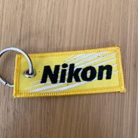 Portachiavi Nikon in tessuto