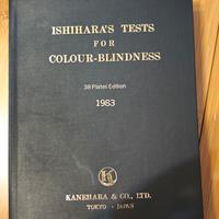 Test Daltonismo Ishihara 38 Tavole 1983 Completo P