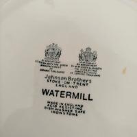 eccezionale servizio piatti da thè "Watermill" 