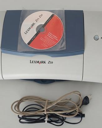 Stampante Lexmark Z33-  Cavi e CD