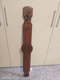 appendiabiti da parete legno massiccio 