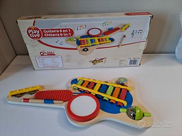 Chitarra 6 in 1 in legno Lidl