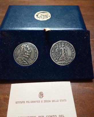 monete in argento "clemente XII e Innocen XII"