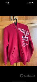 felpa con zip boy london