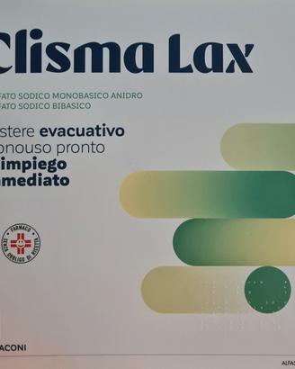 clisma lax clistere