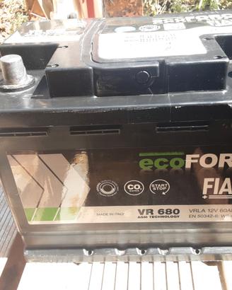 batteria auto AGM start stop Fiamm VR 680 60ha