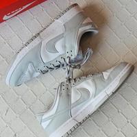 Nike Dunk Low Grigie e Bianche 41 Nuove Originali