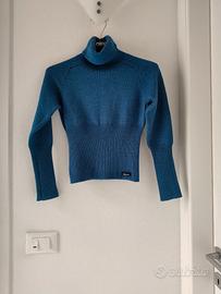 Dolcevita lana blù donna Carrera Taglia XS ottime 