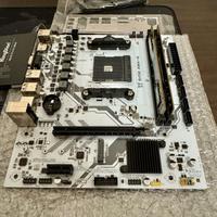 Scheda Madre B450m, 8GB RAM, 120GB SSD