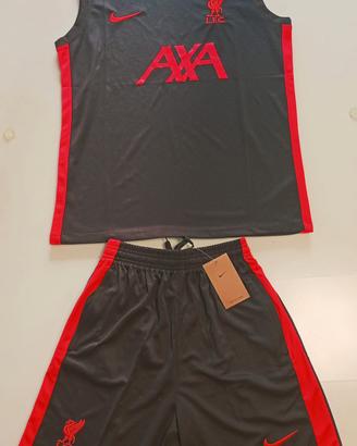 tuta da calcio smanicata