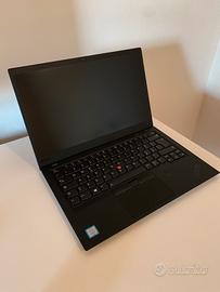 Thinkpad X1 Carbon Gen 6 i7, 16 RAM, Batteria 100%