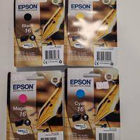 Cartucce originali Epson n. 16 