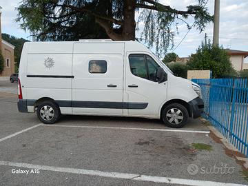 master nv 400 semi camperizzato 