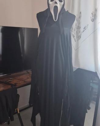 Scream Costume Ghostface Cosplay Halloween Tg. M/L