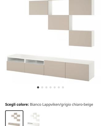 BESTÅ combinazioni di mobili per TV