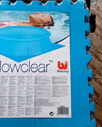 5 Pacchetti di tappetini per la piscina