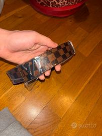Cintura lv louis vuitton marrone