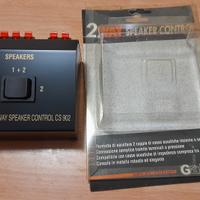 2 way speaker control selettore casse  vie