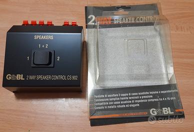 2 way speaker control selettore casse  vie