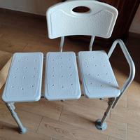 Sedia panca vasca bagno per anziani o disabili