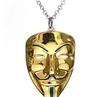 Collane uomo maschera della vendetta.