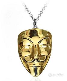 Collane uomo maschera della vendetta.