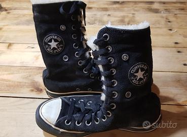 Converse All Star alte con pelo numero 37 Abbigliamento e Accessori In vendita a Torino