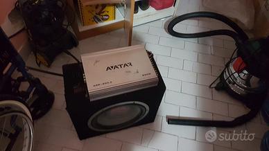 Subwoofer passivo con amplificatore