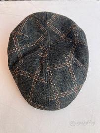 Cappello / Coppola a quadri verde Luca D’Altieri