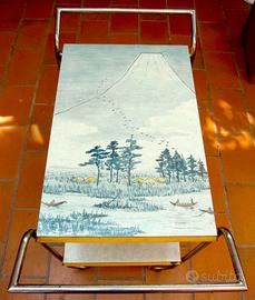 CARRELLO PORTAVIVANDE anni '60 veduta giapponese