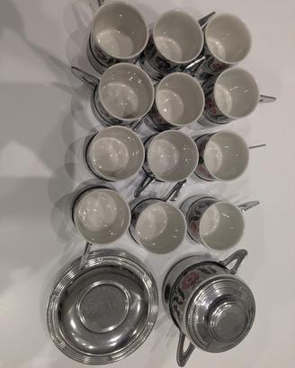 set 12 tazzine caffe vintage