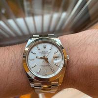 Rolex datejust 41 argentato 2025 (mai usato)